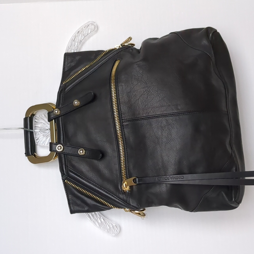 Cynthia Rowley black purse/tote
